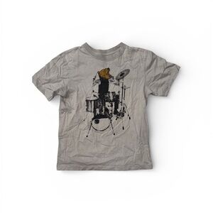 1989 Place Gray Drum Set Graphic Tee